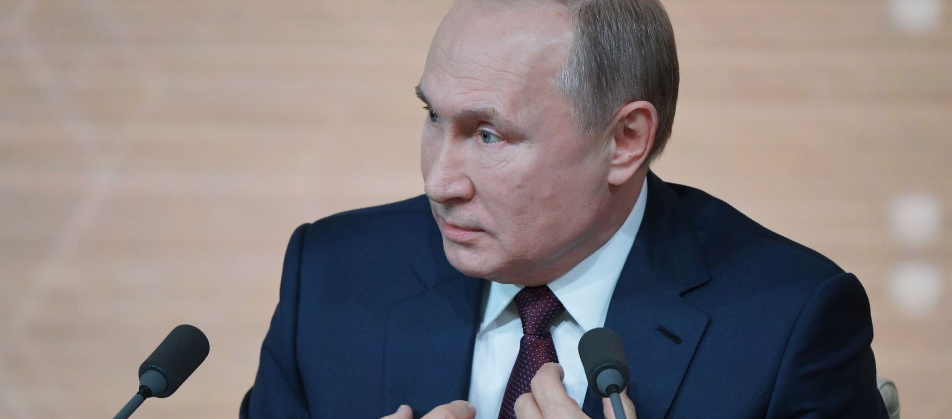 Ежегодная большая пресс-конференция президента РФ В. Путина - Sputnik Армения, 1920, 19.12.2019