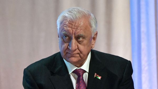Михаил Мясникович на пленарном заседании Пятого форума регионов России и Беларуси (12 октября 2018). Могилев - Sputnik Армения