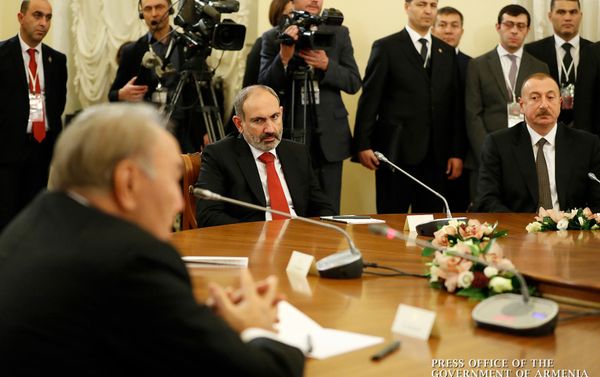 Премьер-министр Армении Никол Пашинян принял участие в неформальной встрече глав государств СНГ (20 декабря 2019). Санкт-Петербург - Sputnik Армения