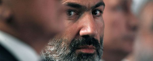 Премьер-министр Армении Никол Пашинян на заседании Высшего Евразийского экономического совета и глав приглашенных государств (1 октября 2019). Еревaн - Sputnik Армения