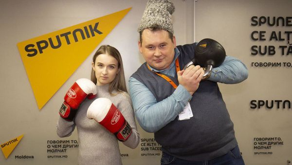 Участники флешмоба в поддержку Sputnik Эстония - Sputnik Армения