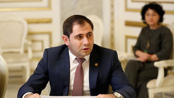 Министр территориального управления и инфраструктур Сурен Папикян (28 декабря 2019). Еревaн - Sputnik Армения