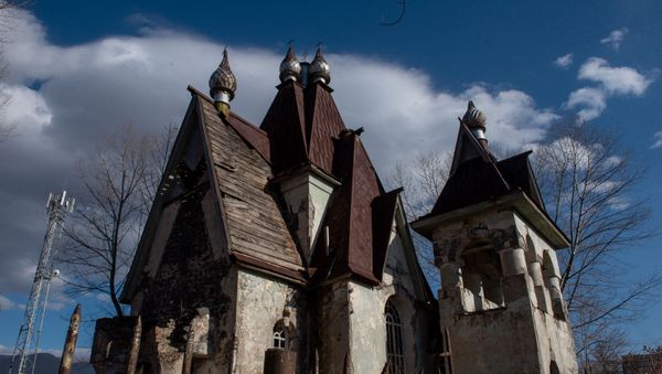 Церковь Святого Николая Чудотворца в селе Амракиц, Лори - Sputnik Армения