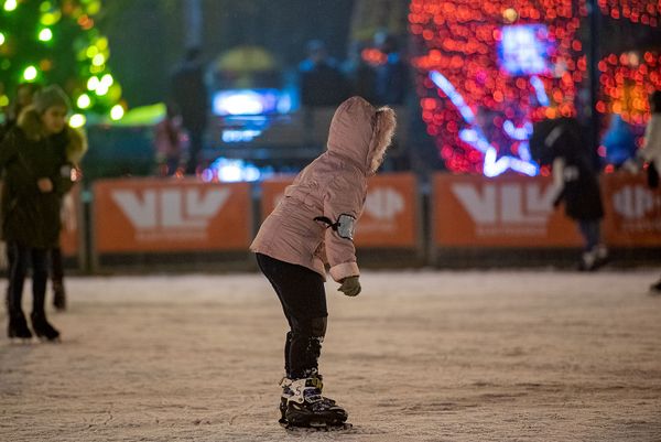 Каток на Лебедином озере в Ереване - Sputnik Армения