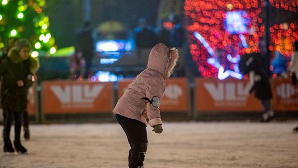 Каток на Лебедином озере в Ереване - Sputnik Армения