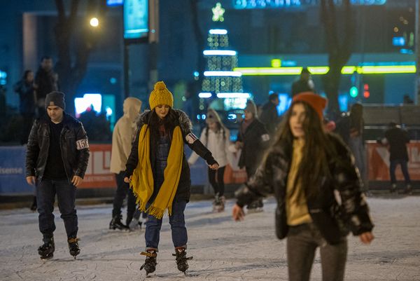 Каток на Лебедином озере в Ереване - Sputnik Армения