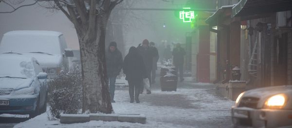 Зимнее утро в Ереване - Sputnik Армения