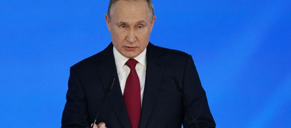Ежегодное обращение президента России Владимира Путина к Федеральному Собранию (15 января 2020). Москва - Sputnik Армения