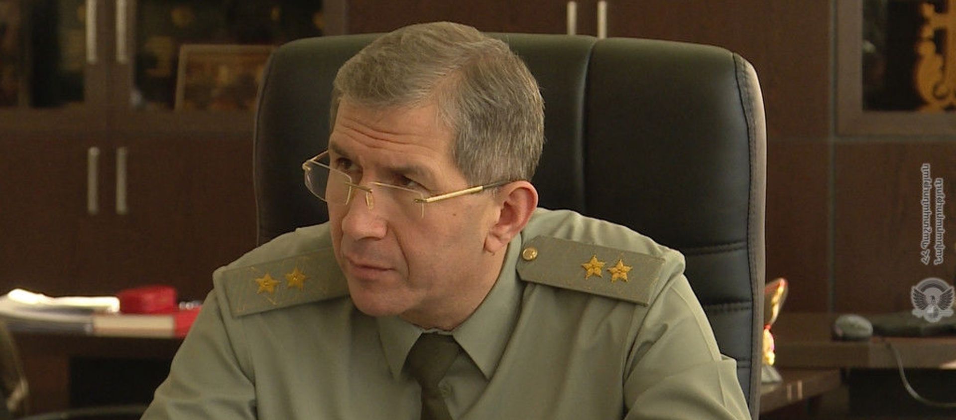 Первый заместитель начальника Генштаба ВС РА, генерал-майор Оник Гаспарян Первый заместитель начальника Генштаба ВС РА, генерал-майор Оник Гаспарян - Sputnik Արմենիա, 1920, 26.03.2021