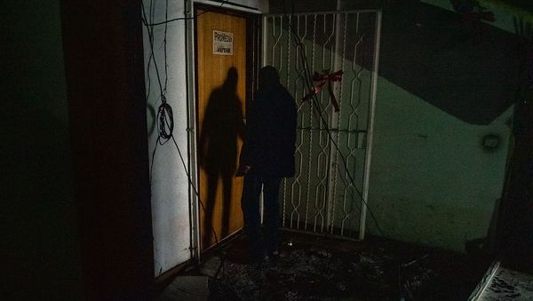 Последствия пожара в Доме Печати (18 января 2020). Еревaн - Sputnik Армения