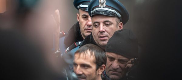 Акция протеста фермеров у Дома правительства (20 января 2020). Еревaн Акция протеста фермеров у Дома правительства (20 января 2020). Еревaн - Sputnik Армения