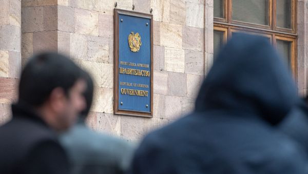 Акция протеста фермеров у Дома правительства (20 января 2020). Еревaн - Sputnik Արմենիա