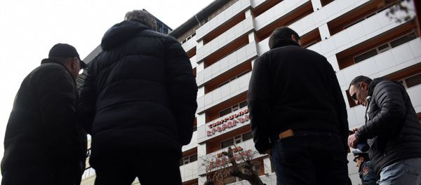 Стрельба в фойе Эребуни плаза (23 января 2020). Еревaн Стрельба в фойе Эребуни плаза (23 января 2020). Еревaн - Sputnik Армения