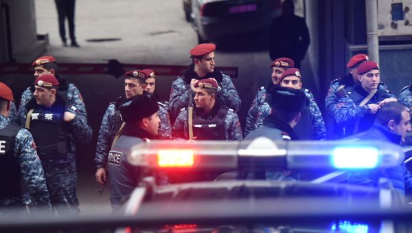  Происшествие в Эребуни плаза (23 января 2020). Еревaн - Sputnik Армения