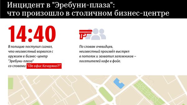 Инцидент в Эребуни плаза: что произошло в столичном бизнес-центре - Sputnik Армения