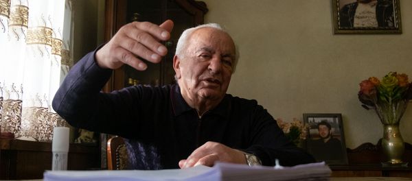 Дед погибшего Дживана Арутюняна, Дживан Арутюнян - Sputnik Արմենիա