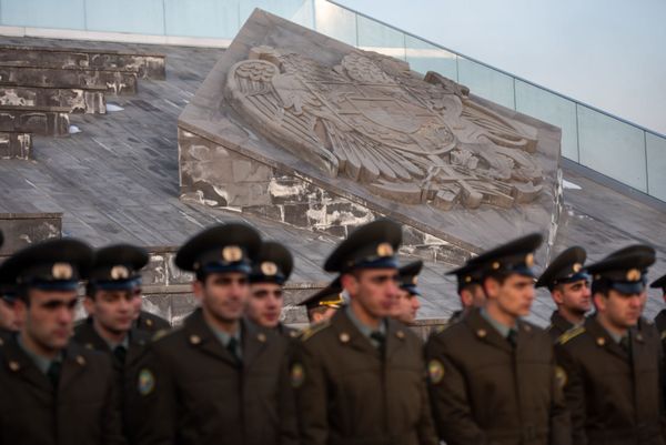 День Армии в военном пантеоне Ераблур (28.01.2020). Еревaн - Sputnik Армения