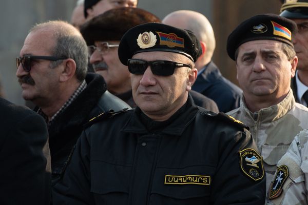 День Армии в военном пантеоне Ераблур (28.01.2020). Еревaн - Sputnik Армения