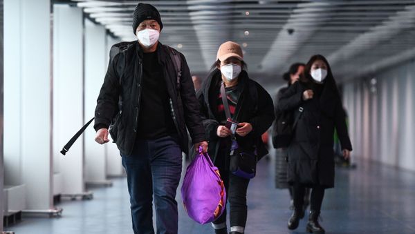  Усиление санитарно-карантинного контроля в аэропортах в связи угрозой коронавируса - Sputnik Армения