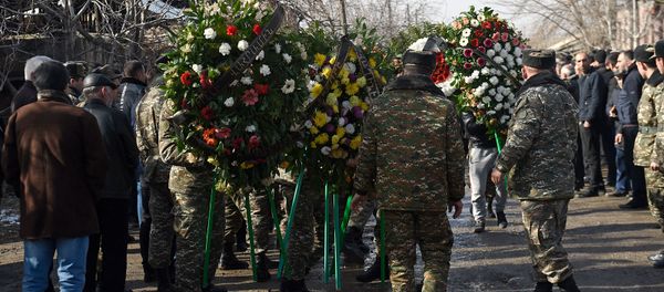 Похороны Ваграма Авакяна - Sputnik Армения