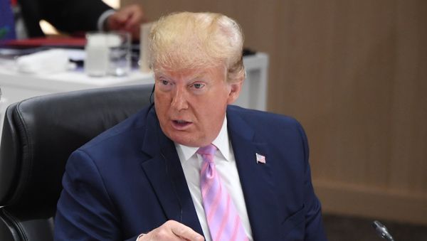 Президент США Дональд Трамп на саммите Группы двадцати (28 июня 2019). Осака - Sputnik Армения
