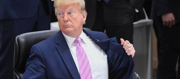 Президент США Дональд Трамп на саммите Группы двадцати (28 июня 2019). Осака Президент США Дональд Трамп на саммите Группы двадцати (28 июня 2019). Осака - Sputnik Армения