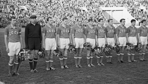 Сборная команда СССР по футболу 1960 года. - Sputnik Արմենիա