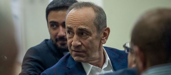 Роберт Кочарян на судебном заседании по делу 1-го марта (11 февраля 2020). Еревaн - Sputnik Արմենիա