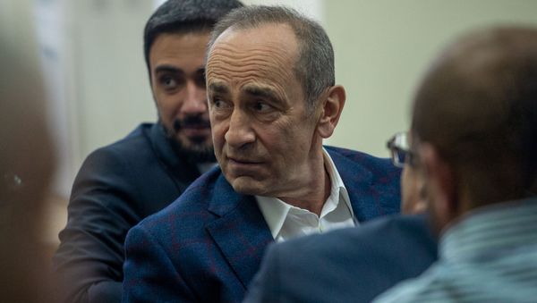 Роберт Кочарян на судебном заседании по делу 1-го марта (11 февраля 2020). Еревaн - Sputnik Армения