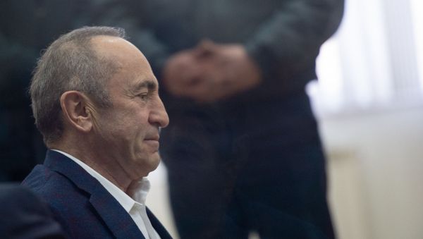 Роберт Кочарян на судебном заседании по делу 1-го марта (11 февраля 2020). Еревaн - Sputnik Արմենիա