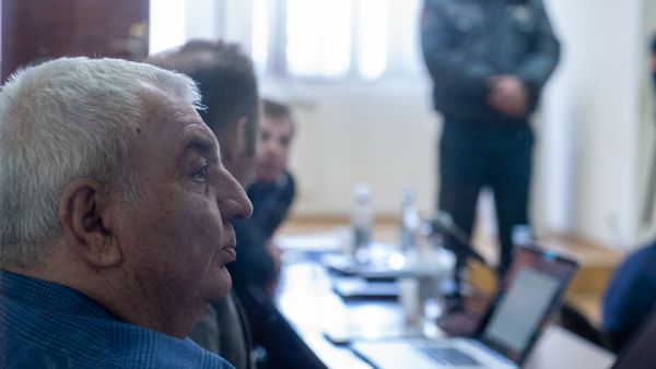 Бывший начальник генштаба ВС РА Юрий Хачатуров на судебном заседании по делу 1-го марта (11 февраля 2020). Еревaн - Sputnik Армения