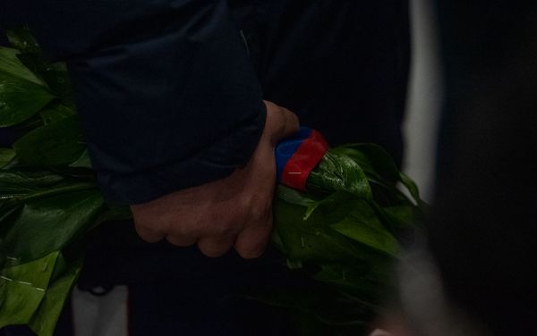 Борцы греко-римского стиля прибыли из Рима по окончании Чемпионата Европы (14 февраля 2020). Еревaн - Sputnik Армения