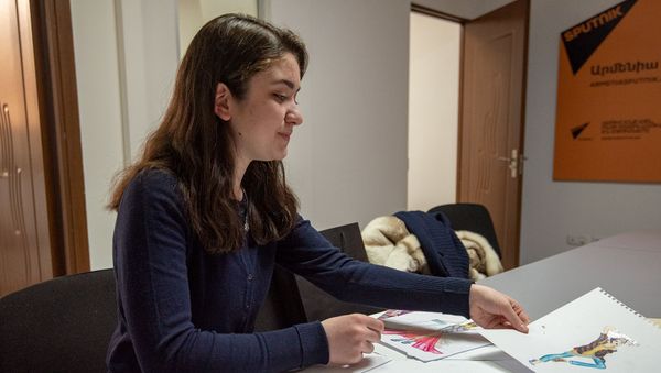 Молодой дизайнер Лиана Карапетян Молодой дизайнер Лиана Карапетян - Sputnik Армения