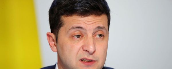 Президент Украины Владимир Зеленский на пресс-конференции после саммита по Украине в Елисейском дворце (9 декабря 2019). Париж Президент Украины Владимир Зеленский на пресс-конференции после саммита по Украине в Елисейском дворце (9 декабря 2019). Париж - Sputnik Армения