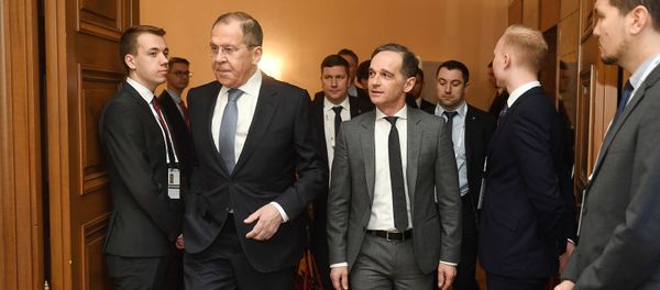 Министр иностранных дел России Сергей Лавров (2ndL) и его немецкий коллега Хейко Маас на 56-й Мюнхенской конференции по безопасности, которая проходит с 14 по 16 февраля (15 февраля 2020). Мюнхен, Южная Германия Министр иностранных дел России Сергей Лавров (2ndL) и его немецкий коллега Хейко Маас на 56-й Мюнхенской конференции по безопасности, которая проходит с 14 по 16 февраля (15 февраля 2020). Мюнхен, Южная Германия - Sputnik Արմենիա