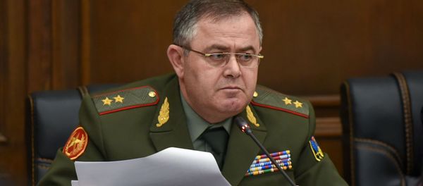 Пресс-конференция начальника генштаба ВС РА Артака Давтяна с депутатами Национального Собрания (18 февраля 2020). Еревaн - Sputnik Армения