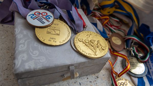 Медали тяжелоатлета Тиграна Мартиросяна Медали тяжелоатлета Тиграна Мартиросяна - Sputnik Армения