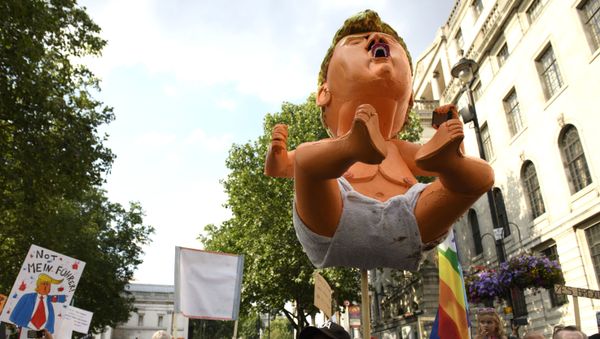 Акция против Д.Трампа в Лондоне - Sputnik Արմենիա