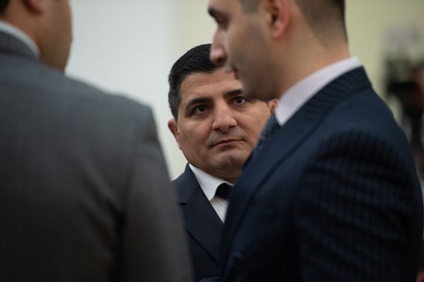 Առաջին օլիմպիական չեմպիոն Արմեն Նազարյանը` լավագույն մարզիկների պարգևատրման արարողությանը - Sputnik Արմենիա