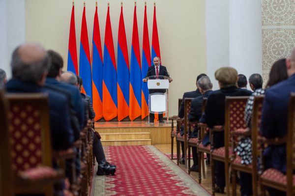 ՀՀ վարչապետ Նիկոլ Փաշինյանը` լավագույն մարզիկների պարգևատրման արարողությանը  - Sputnik Արմենիա