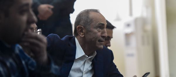 Роберт Кочарян на судебном заседании по делу 1 марта (25 февраля 2020). Еревaн - Sputnik Армения