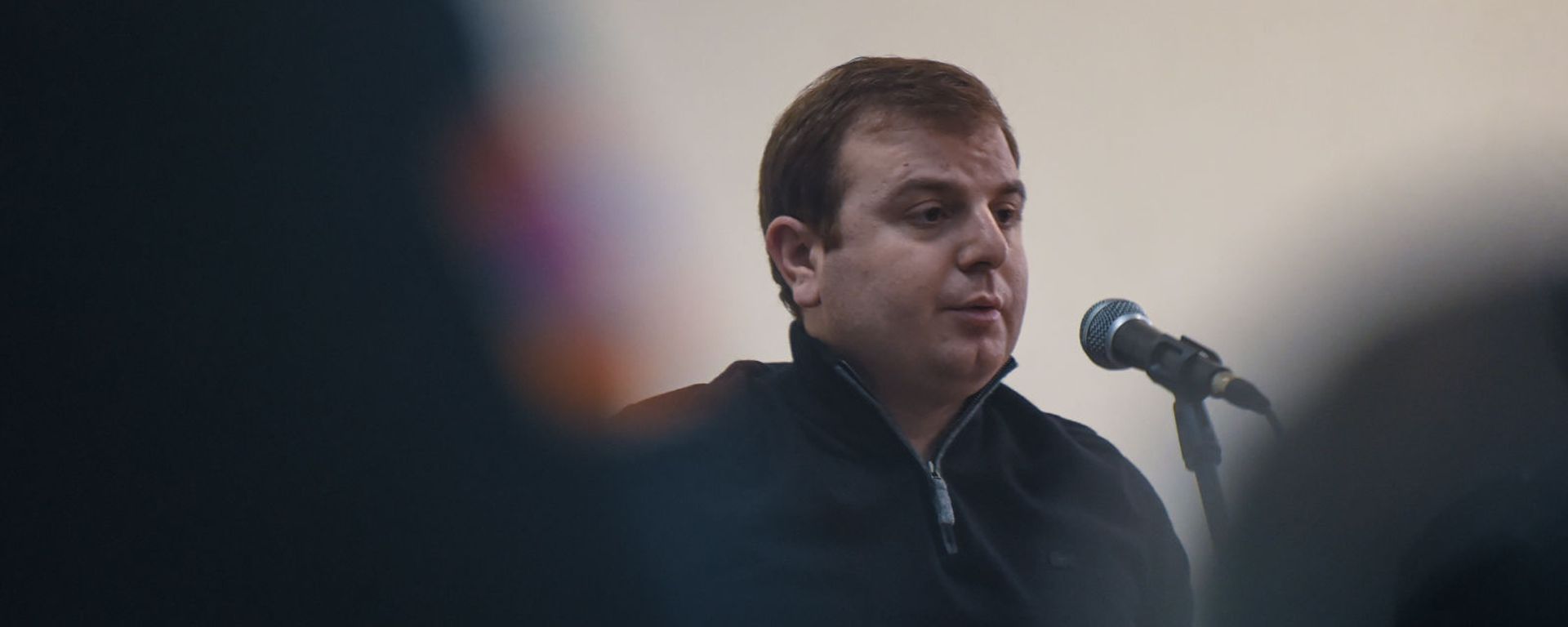 Адвокат Эрик Алексанян на судебном заседании по делу 1 марта (25 февраля 2020). Еревaн - Sputnik Արմենիա, 1920, 25.06.2021