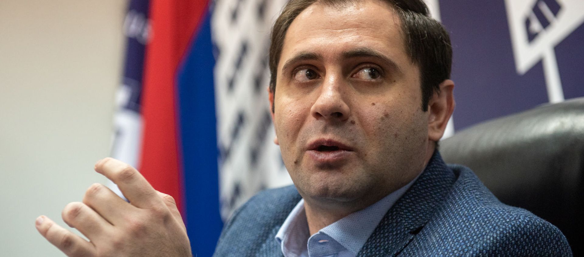  Пресс-конференция Сурена Папикяна в штабе “Да” (26 февраля 2020). Еревaн - Sputnik Армения, 1920, 12.07.2021