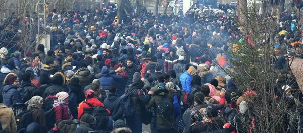 Турция открыла границы с ЕС для сирийских беженцев Турция открыла границы с ЕС для сирийских беженцев - Sputnik Армения