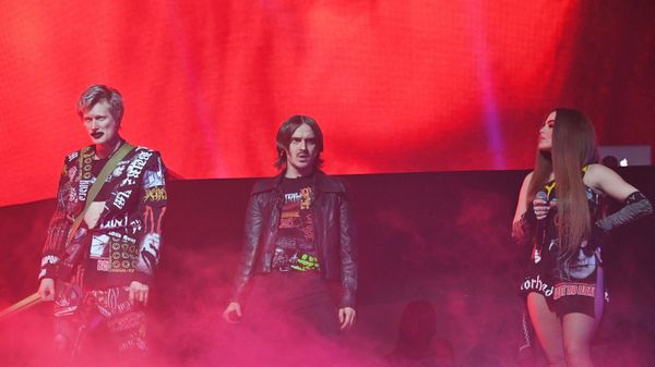 Участники группы Little Big во время концерта (20 декабря 2019). Москвa - Sputnik Армения