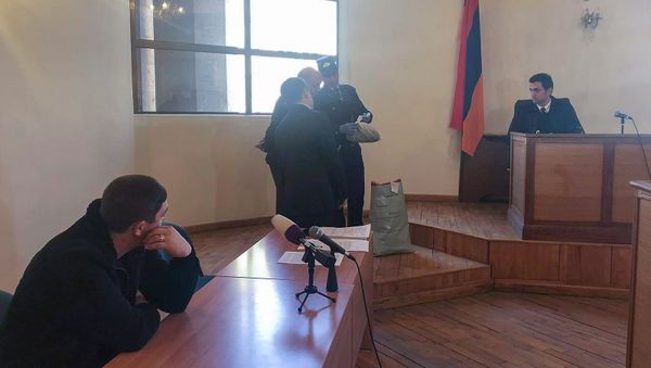 Судебное заседание по делу убийства ребенка (3 марта 2020). Гюмри - Sputnik Արմենիա
