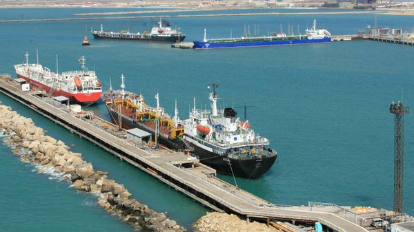 Морской порт в Казахстане Морской порт в Казахстане - Sputnik Արմենիա