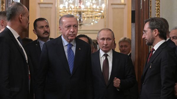 Встреча президентов России и Турции Владимира Путина и Реджепа Тайипа Эрдогана (5 марта 2020). Москва - Sputnik Армения
