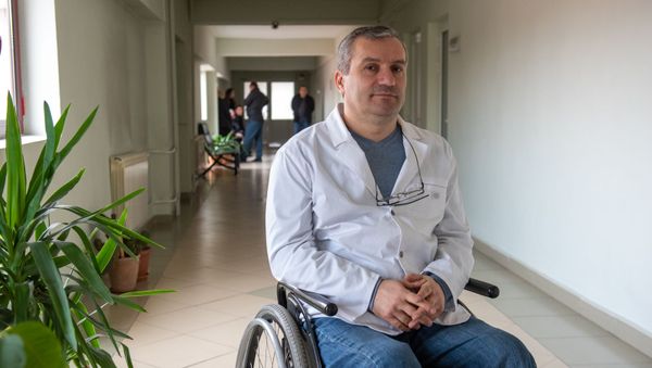 Заведующий отделением реанимации и интенсивной терапии МЦ Норк-Мараш Ара Ананян - Sputnik Արմենիա