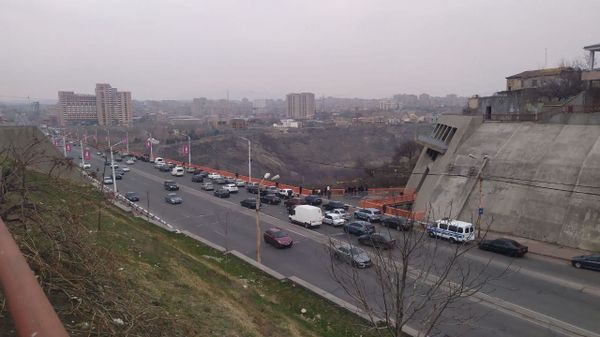 Мост в районе Давиташен (7 марта 2020). Еревaн - Sputnik Արմենիա
